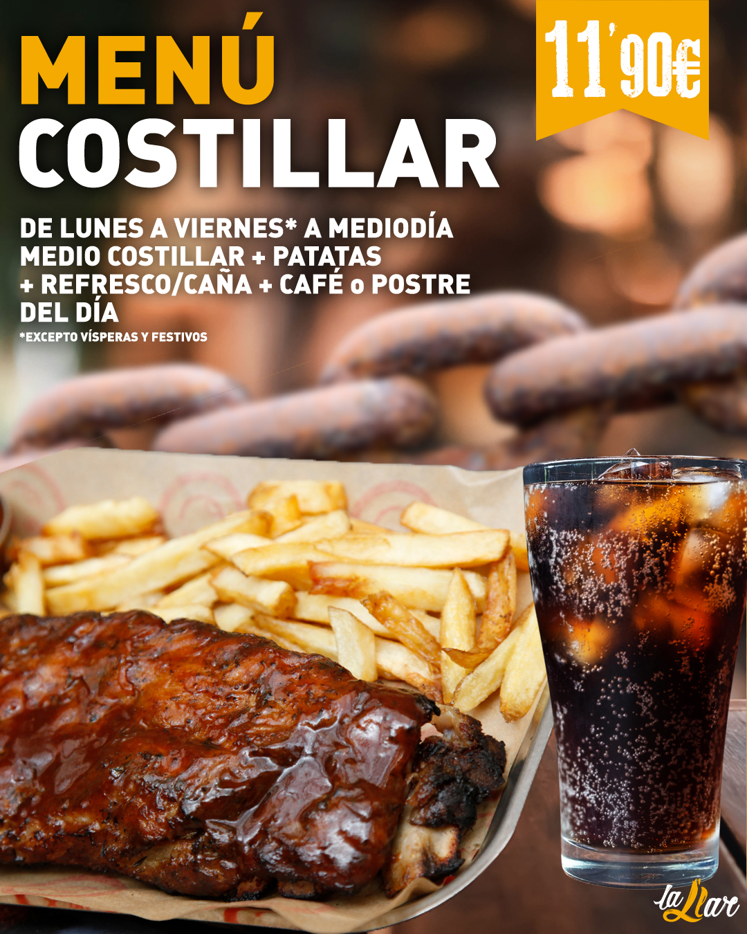 MENU COSTILLAR 2026
